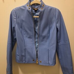 Worth Leather Zip Jacket - Never Worn